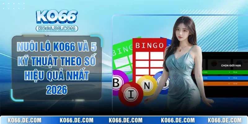Nuôi Lô KO66 Và 5 Kỹ Thuật Theo Số Hiệu Quả Nhất 2026 1 Nuôi Lô KO66 Và 5 Kỹ Thuật Theo Số Hiệu Quả Nhất 2026