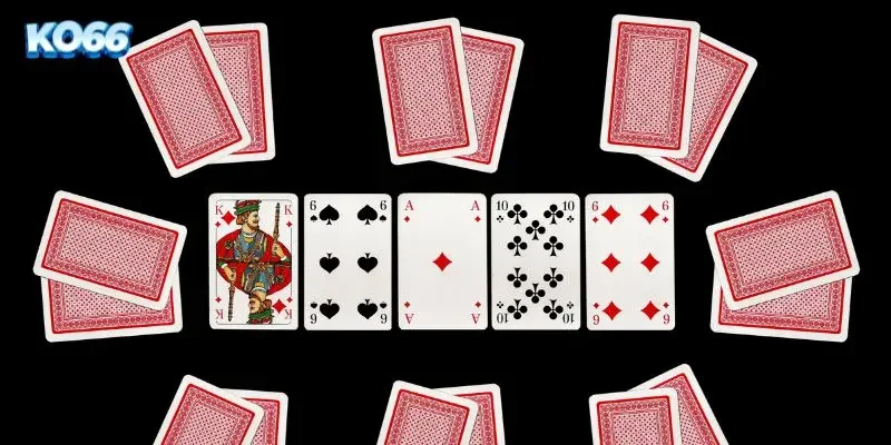 Sơ đồ vị trí bàn cược Poker 9 người và chiến thuật tố theo từng vị trí Button, Small Blind, Big Blind.